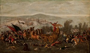 Les Israélites traversant la mer Rouge - Juan de la Corte
